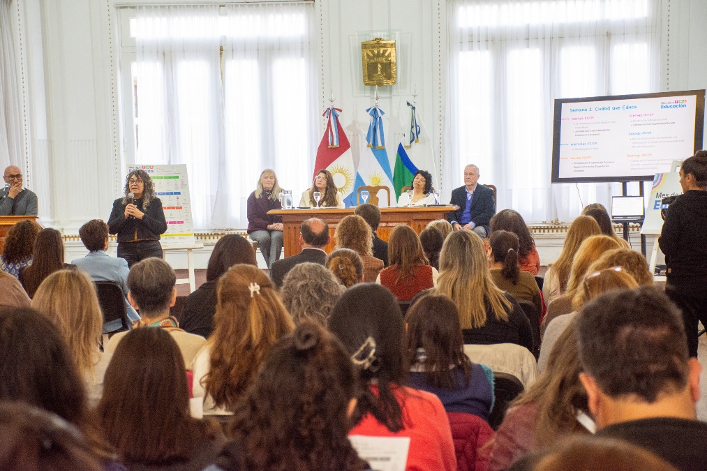 El Gobierno de Río Cuarto presentó el Mes de la Educación