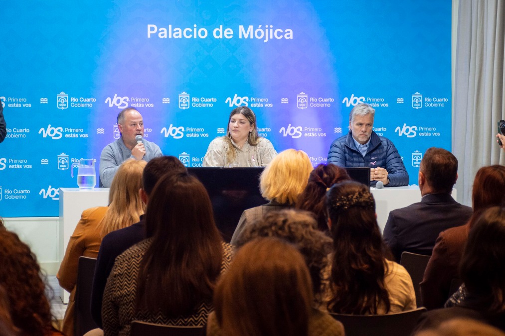 El Gobierno de Río Cuarto presentó Octubre Rosa