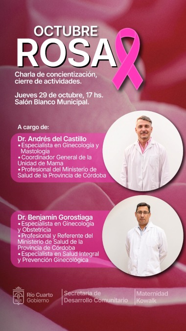 El Octubre Rosa finaliza con una charla abierta