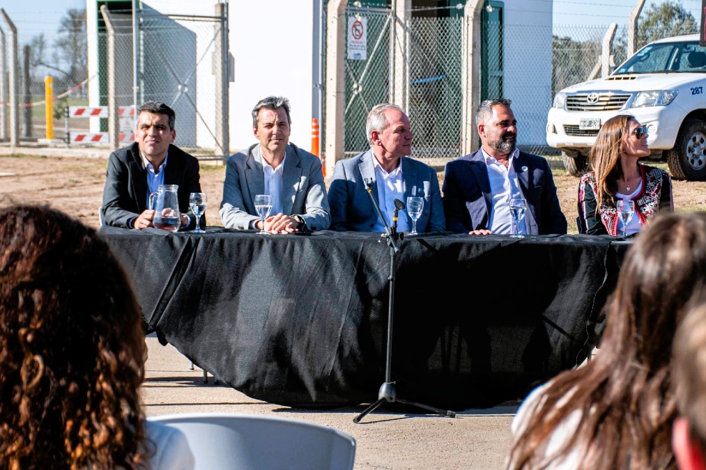 Inauguraron el gas natural en el Parque Sur del CECIS