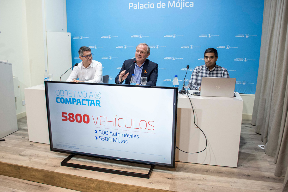Compactaran 5800 vehículos a cero costo