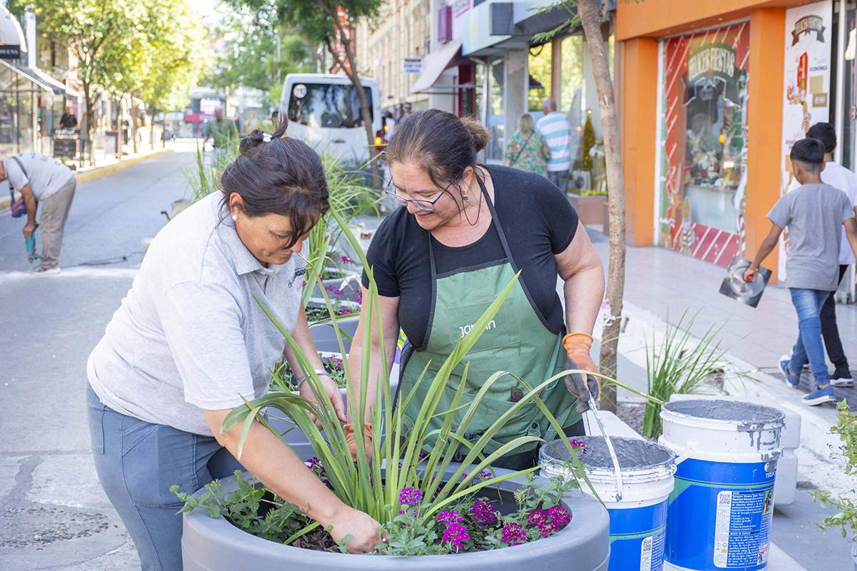 Continúa avanzando el Centro Comercial a Cielo Abierto