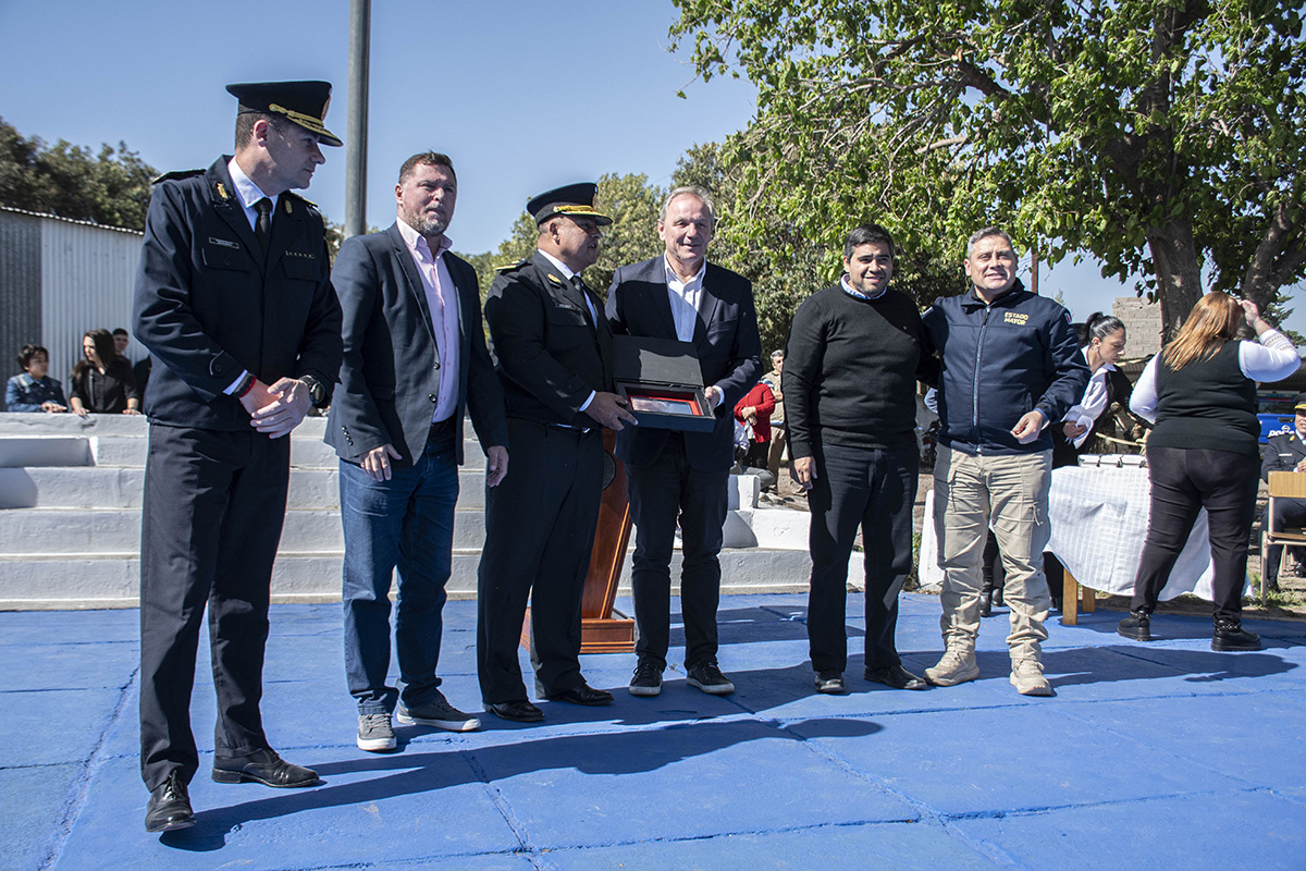 De Rivas estuvo en el acto de la Patrulla Preventiva