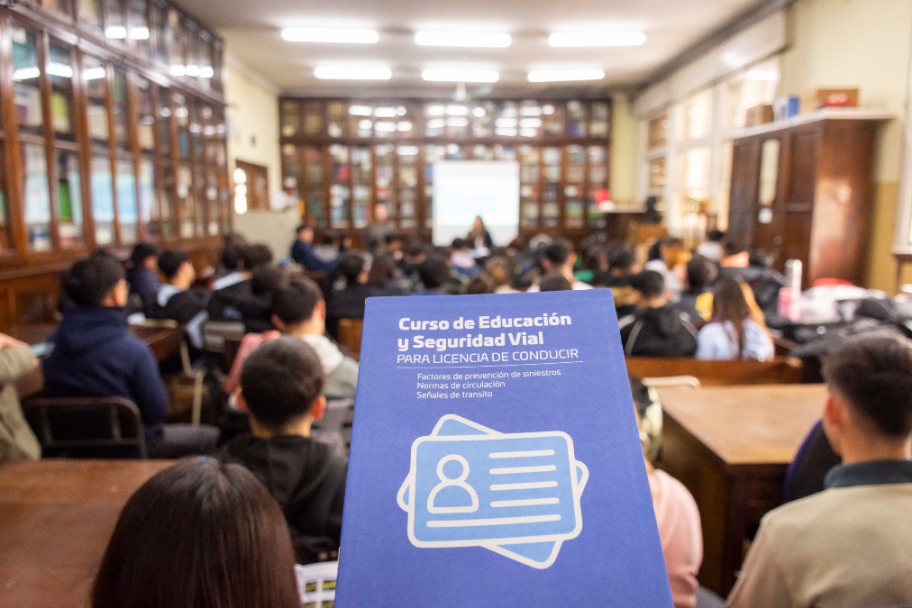 Se realizaron 12 cursos de licencias y educación vial