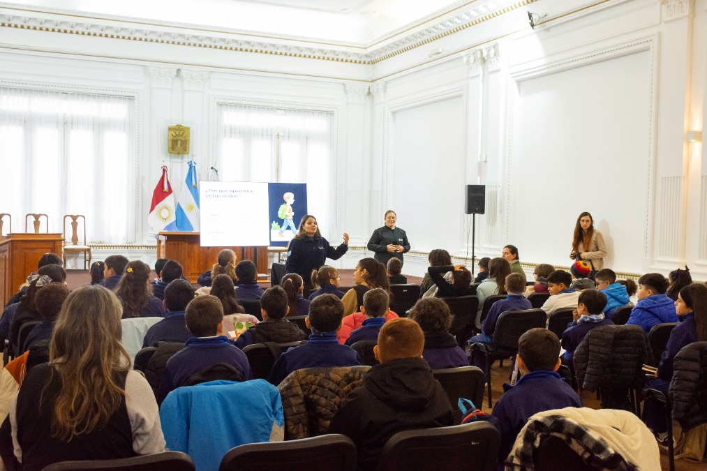 Se realizó una jornada de educación vial